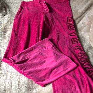 Valore Victoria’s Secret sweatpants. Good cond